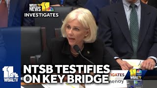 NTSB officials testify before Congress on Key Bridge collapse