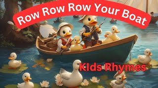 Row Row Row Your Boat | Baby Rhymes | Kids Rhymes | Baby Songs,