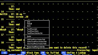 FilePro - Chapter 5 - Define Processing @key
