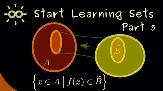 Start Learning Sets 5 | Range, Image and Preimage [dark version]