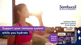 Support Your Immune System* While You Hydrate | Elderberry Drink Powder