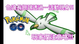 【Pokémon GO】色違長翅鷗透過…活動現身?!（玩家們注意咯!!!）