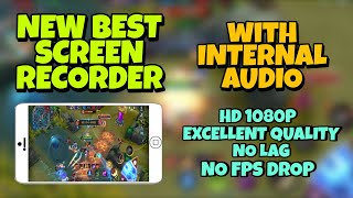 THE BEST SCREEN RECORDER FOR ANDROID WITH INTERNAL AUDIO