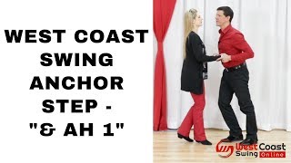 West Coast Swing Anchor Step   