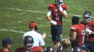 Mitch 18 yd TD Run  BE vs Pius 21AUG2015