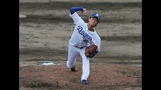 【竜・沖縄キャンプ2019】ハンファ戦に石川翔が登板