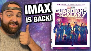 Guardians of the Galaxy Volume 3 4K UHD Blu-ray Review | Disney IMAX is Back!