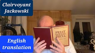 Ossowiecki p.2 Europe/Arab countries. English CC. Polish clairvoyant K. Jackowski's predictions