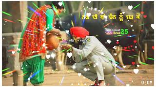 😘GF😘❣️LOVE❣️New Punjabi Song Whatsapp Status Video || Punjabi Status || New Punjabi song status