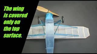 Build and Fly a Model Airplane from 1933. The Bellanca Skyrocket!