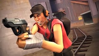 PLAYING SCOUT IN TF2! gameplay and analasis