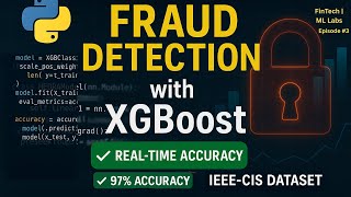 Build a Fraud Detection with XGBoost in Python | ML FinTech Project for Beginners