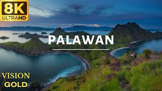 PALAWAN- 8K NATURE RELAXING  Film With Inspiring Cinematic Soundtrack - 12K (60fps) Video Ultra HD