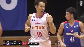 ライジングゼファー福岡vs熊本ヴォルターズ｜B.LEAGUE EARLY CUP 2019 NISHINIHON Condensed Game｜09.15.2019 プロバスケ (Bリーグ)