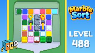 Marble Sort Level 488 Walkthrough Solution