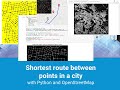 Shortest route between points in a city  - with Python and OpenStreetMap