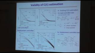 Characterization of elastic plastic creep crack tip stress fields under load and displacement contro