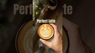 Let’s make the perfect latte at home! #coffee #espresso #latte #latteart #shorts #grwm