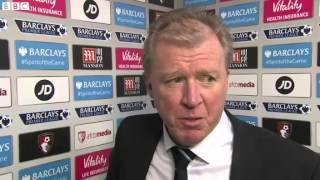 Bournemouth 0-1 Newcastle United Magpies defended for lives - McClaren