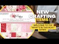 New Paper by 49 and Market - Part 2: Color Swatch Blossom and Art Options Rouge