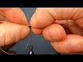 dressing a black king spey fly with multiple tinsels