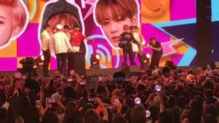 [FANCAM] 170804 BTS ON STAGE TAKING SELFIES WITH ARMYs CUTE AND RESPECTFUL BTS IN MUSIC BANK