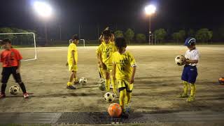 ジンガレベル１テスト　20180516【JOANサッカースクール　JOANスポーツクラブ　スパークルキッズＪＯＡＮ校　安城　三河】