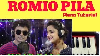 Romio Pila || Mantu Churia and Asima Panda || Piano Tutorial || Harmonium Tutorial || Notes