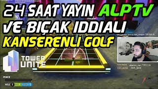 ALP EKİP VE KANSERENLE 24 SAAT YAYIN VE BIÇAK İDDİALI GOLF (23.12.2017)