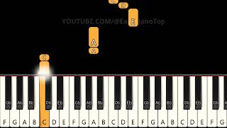 Sleepwalk Instrumental Version piano | EASY Piano Top Tutorial