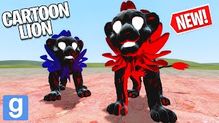 CARTOON LION ✏️🦁 NEW TREVOR HENDERSON OC (Garry's Mod Sandbox) | JustJoeKing