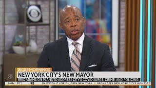 Mayor Eric Adams On 'CBS Mornings'