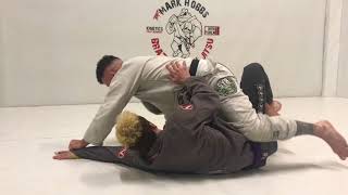 Half guard - Hip clamp guard