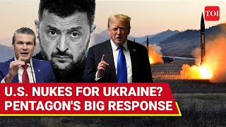 American Nukes In Ukraine? Pentagon Drops Bombshell After Trump-Putin Call | Details