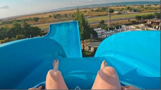 THRILLING Water Slides in EUROPE'S LARGEST Water Park | Aquapark Nessebar Bulgaria 2023