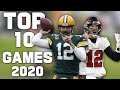 Top 10 Games of the 2020 NFL Season