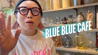 Blue Blue cafeに植物もあるよ