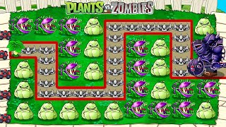 Pvz Funny Moment | MEGA PLANT VS Ultimate Obsidian Gargantuar | TOY PLANTS & PLANTS | PVZ Animation