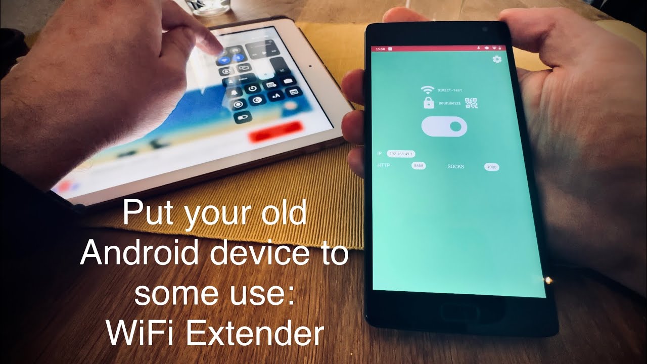 How To Turn Your Old Android Phone Into A WiFi-Extender (WLAN-Repeater ...