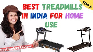 Top 5 Best Treadmill for Home use in India | Best Budget Review