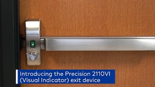 APEX Precision 2110vi Visual Exit Device with Intruder Function