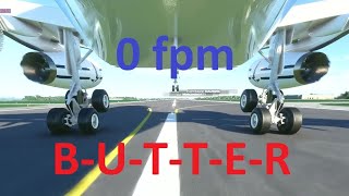 #Swiss001landing | a330 B-U-T-T-E-R landing | Microsoft Flight Simulator