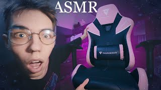 АСМР МОЕ НОВОЕ КРЕСЛО TНUNDERX3 TC5 / ASMR GAMING CHAIR