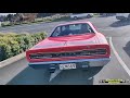 mitre 10 meet part 02 musclecars rollout two stunning 69 superbee and some mad rumbling sounds