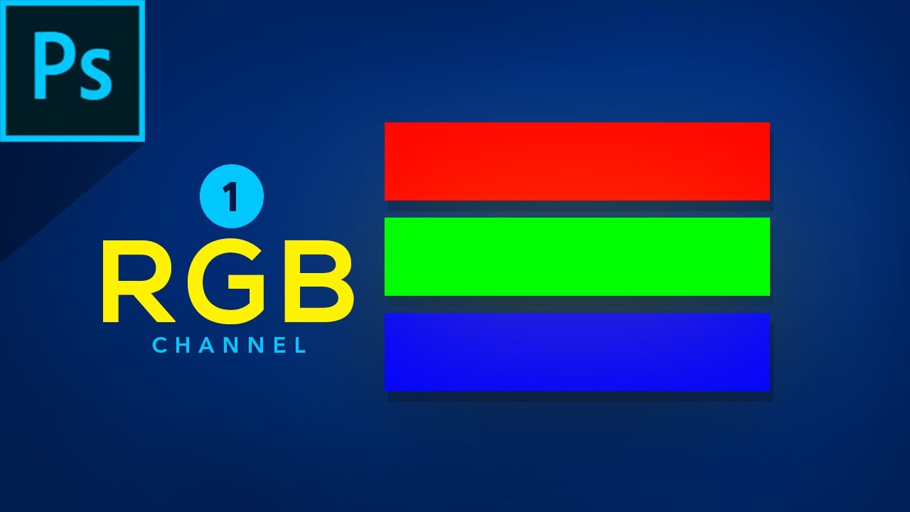 RGB Channels | Photoshop Tutorial | Channels Part-1 | Artose - YouTube