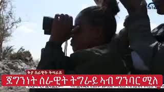 ጀግንነት ሰራዊት ትግራይ ኣብ ግንባር ሚለ (ብኣንደበት ኣመራርሓ ሰራዊት ትግራይ)