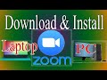 how to download and install zoom on your laptop or PC | Create meeting id as a host | MU Tech IT