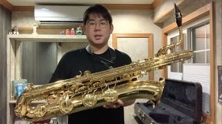 【バリトンサックス】圧倒的に豊かな低音の魅力！Yanagisawa B-991 GPNeck