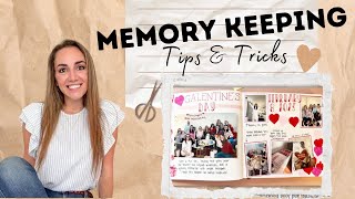 Easy Memory Keeping Tips | 2025 Scrapbook Catchup