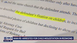 Man arrested a third time for child molestation in Redmond | FOX 13 Seattle